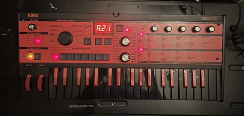 Korg microkorg red limited - korg,
