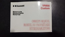 libretto uso manutenzione manuale KAWASAKI VN900 CUSTOM 99976-1341GB-FR-DE