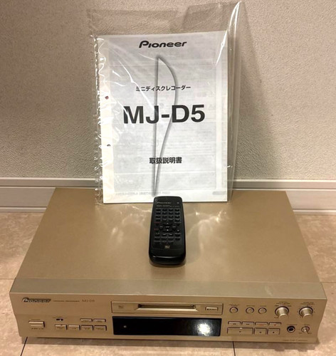 Pioneer minidisc - pioneer, mj-d5