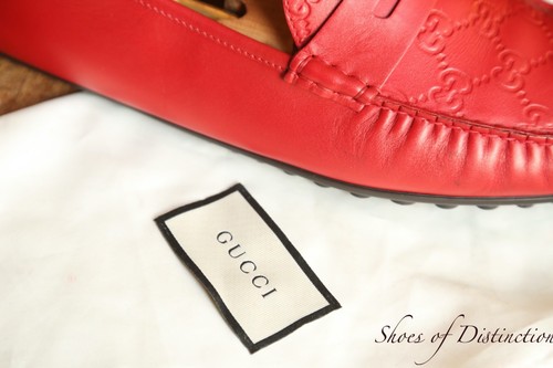 Gucci monogram red leather - monogram,