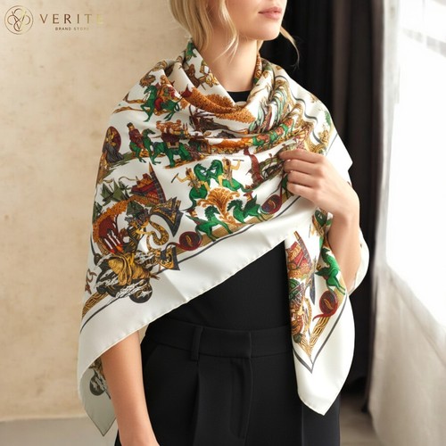 Rara sciarpa vintage hermes - sciarpa, in