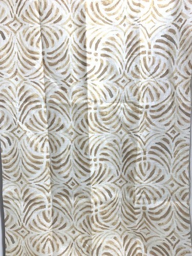 Batik semi sheer fabric - semi-sheer, 55"