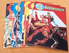 3 STORIE AVVENTUROSE  ALBI 1/10 1954  RISTAMPA ANASTATICA  DA EDICOLA