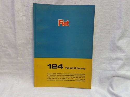 Fiat 124 familiare catalogo - fiat,