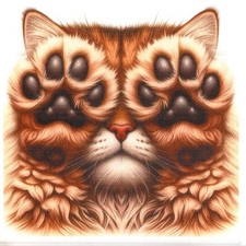 ♫ Serviettes en papier chat