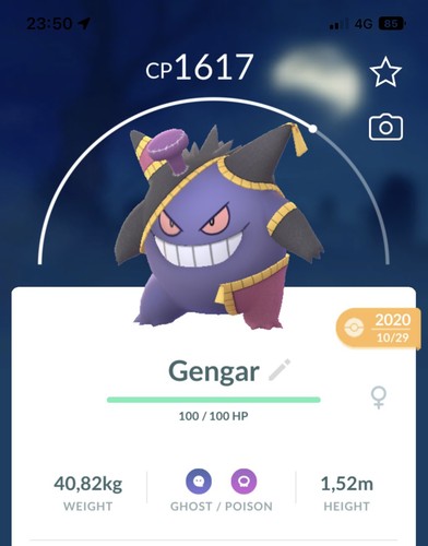 Costume banetta gengar - costume,