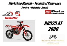 BETA RR525 4T Manuale Officina