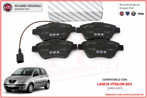 Set kit pastiglie freni - set,