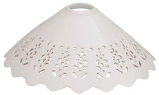Piatto paralume in ceramica