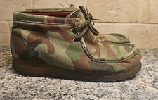 Stivale Clarks Wallabee verde