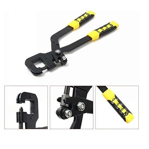 Pinza punzonatrice per - pinza,