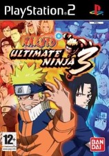 NARUTO ULTIMATE NINJA 3 storm PS3 italiano gioco Originale Completo