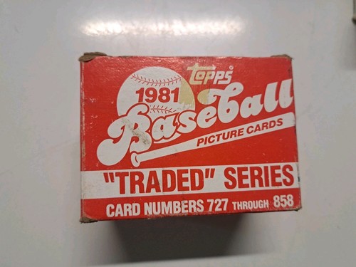 Topps traded 1981 - traded, completo