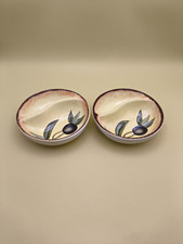 COPPIA piatti ceramica Pintado