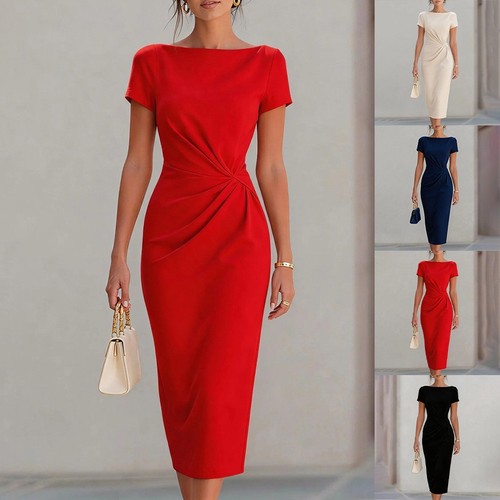 Abito donna girocollo - , manica
