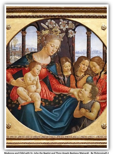 Madonna col bambino con - con, san
