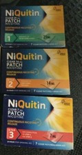 Patch NIQUITIN - Passo 1 X 7, Passo 2 X 7 e Passo 3 X 7 Patch (SPEDIZIONE GRATUITA)