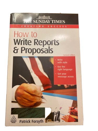 How write reports - to,
