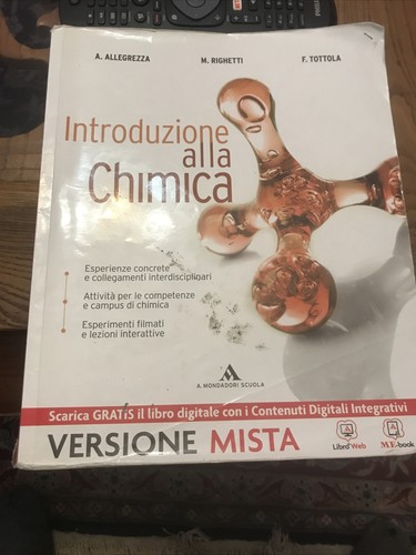 Introduzione alla chimica - alla,