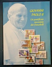 GIOVANNI PAOLO II - UN PONTIFICATO RACCONTATO DAI FRANCOBOLLI - BOLAFFI TORINO 