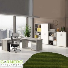 Arredo ufficio completo bianco