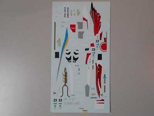 DEC56 56 Tameo Kits T260 decals per TMK284 Bar Supertec 01 Monaco GP 1999 1/43