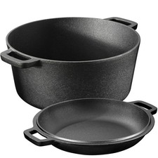 PENTOLA IN GHISA DA FORNO CON