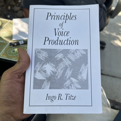Principles voice production - principles,