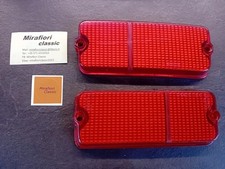 Innocenti 54633314,54633315, Coppia Plastiche Rosse Paraurti Mini De Tomaso