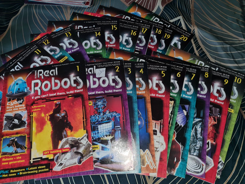 Eaglemoss ultimate real robots - real,