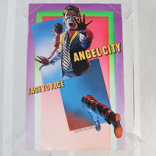 Angel city face - city, x