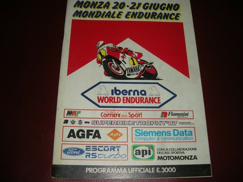 1987 monza world - 1987, endurance