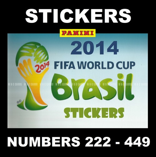 Adesivi panini mondiali - mondiali, 2014