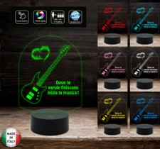Idea regalo MUSICISTA Lampada