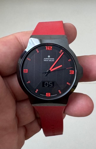 Junghans mega rosso solare - junghans,