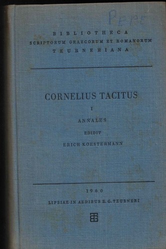 Cornelii taciti libri qui - cornelii,