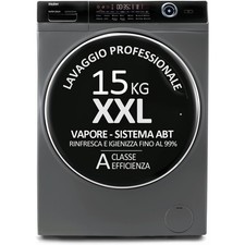  HAIER HW150-BP14986ESIT/BK LAVATRICE 15KG 1400 GIRI CLASSE A ANTRACITE