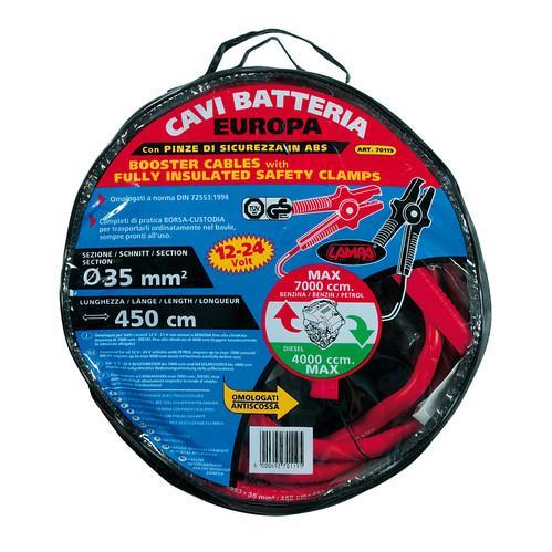 Cavi avviamento batteria lampa - cavi,