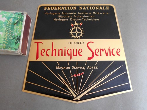 Plaque publicitaire technique - plaque,