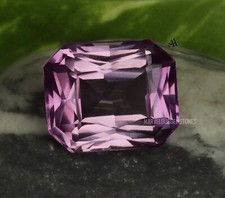 Melocotón Rosa Morganita 12.80CT Esmeralda Forma 18x15 MM VVS Gema sin Calentar