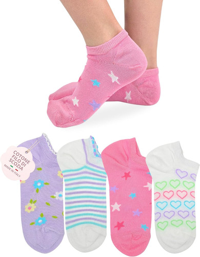 Calzini bambina cotone leggero - bambina,