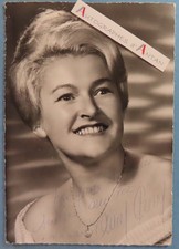 ● Annie PIERRE actrice signature autographe carte photo studio Guillaume Rennes