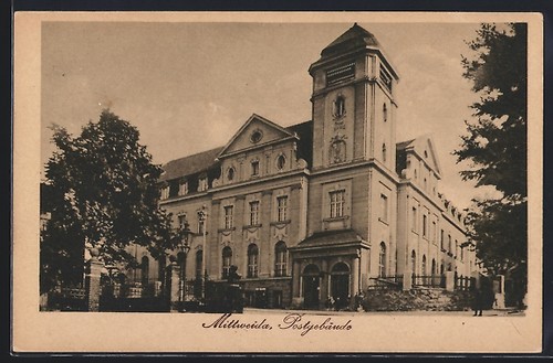 Cartolina mittweida edificio - mittweida,,