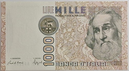 1000 lire marco polo - lire,