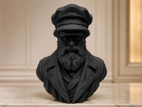 Vecchio busto capitano di - busto,