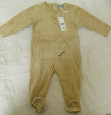 Baby Velour Babygrow, 6-9