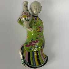 ANTICO VASO CINESE FIGURATIVO