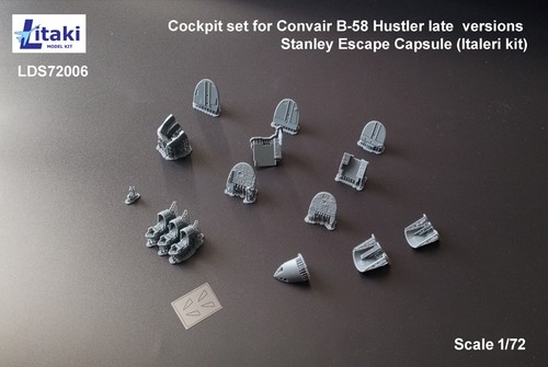 Kit abitacolo per convair 58 - kit, b-58