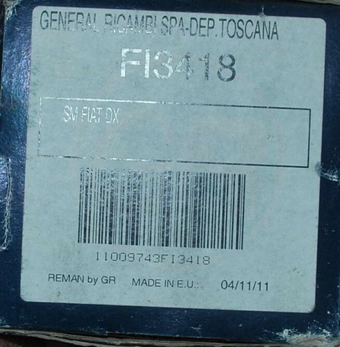 Fi3418 general ricambi - general,