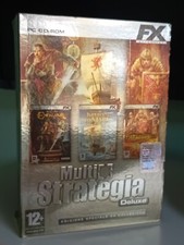 Cofanetto Multi Strategia FX  Deluxe N. 3 giochi da Pc Cd-Rom